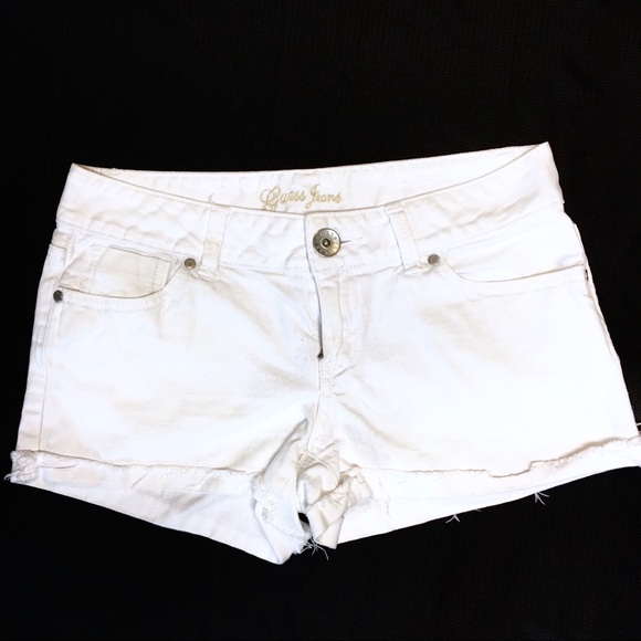 Guess Jeans Pants - Guess Jeans White Shorts Size 29